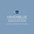 Haven Blue - Learn Smart. Think Big. Invest in Yourself. logo