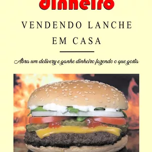 Imagem de capa para o Ebook COMO GANHAR DINHEIRO VENDENDO LANCHE EM CASA 