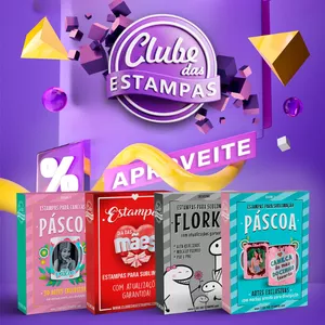 Imagem de capa para o Curso online Clube Das Estampas 