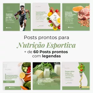 Imagem do curso PACK PARA NUTRIÇÃO ESPORTIVA