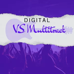 Imagem de capa para o Curso online Digital VS Multitrack - Pop Rock