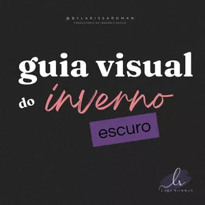 Imagem de capa para o Ebook Guia Completo de Maquiagem para Inverno Escuro: Descubra Sua Beleza Única		