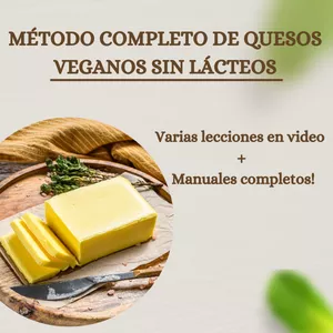 Imagen de portada para Curso online Curso de recetas de quesos veganos 