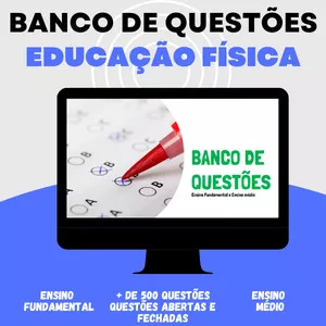 Imagem de capa para o Curso online Banco de Questões de Educação Física