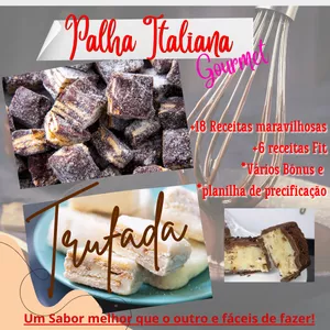 Imagem de capa para o Ebook Palha Italiana Trufada Gourmet