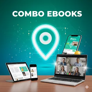 Imagem de capa para o Ebook Combo Ebooks: Marketing para Donos de Negócios + 500 Prompts de conteúdo para Bombar na internet