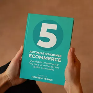 Imagen de portada para Ebook Guía: 5 Automatizaciones Ecommerce