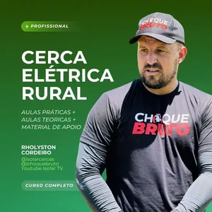 Imagem de capa para o Curso online [2.0] ESPECIALISTA EM CERCA ELÉTRICA RURAL- Profissional