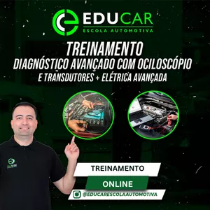 Imagem do curso Curso de Elétrica Aplicada com Osciloscópio, Transdutores, Multímetro e Scanner