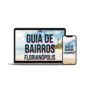 Imagem de capa para o Ebook Guia de Bairros - Florianópolis