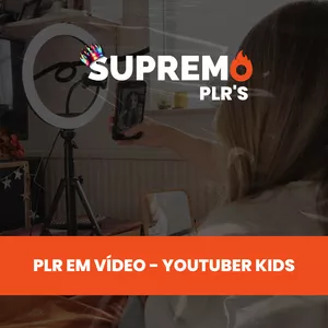 Imagem de capa para o Curso online Licença PLR YoutuberKids