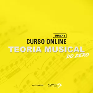 Imagem de capa para o Curso online CURSO ONLINE TEORIA MUSICAL DO ZERO