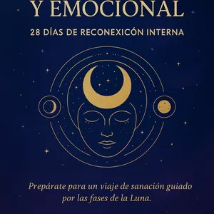 Imagen de portada para Ebook Diario Lunar y Emocional 28 Días de Reconexión Interna 