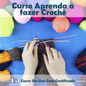 Imagem do curso Curso básico de como fazer Crochê