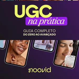Imagem de capa para o Ebook Guia Completo - UGC na Prática 