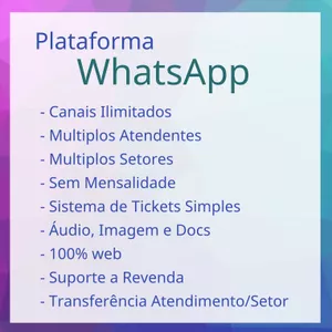 Imagem de capa para o Ebook Sistema de Tickets Multi-Usuário, Multi-Dispositivos e Multi-Setores para o WhatsApp.