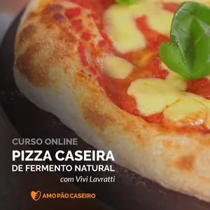 Curso Pizza Caseira de Fermento Natural
