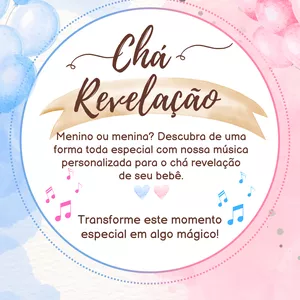 Imagem de Música do bebê - Música personalizada para chá revelação criado por Lucas Flávio Da Silva Almeida na hotmart