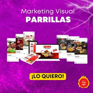 Imagen de portada para Curso online MARKETING VISUAL PARA PARRILLAS