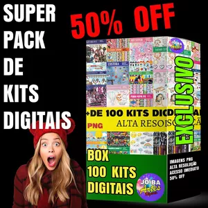 Imagem de capa para o Ebook PACK DIGITAL + 100 KITS DIGITAIS