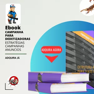 Imagem de capa para o Ebook APRENDA A FAZER ANUNCIOS ON LINE PARA EMPRESAS DE DEDETIZAÇÃO