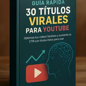 Imagen de portada para Curso online  Guía Rápida de 30 Títulos Virales para YouTube 