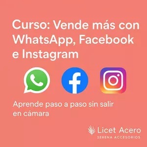 Imagen de portada para Curso online Curso: te enseño a generar ventas por redes sociales 