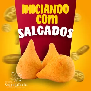 Imagem do curso Iniciando com Salgados
