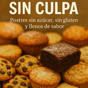 Imagen de portada para Ebook Dulces Sin Culpa Postres (sin azúcar, sin gluten y llenos de sabor)
