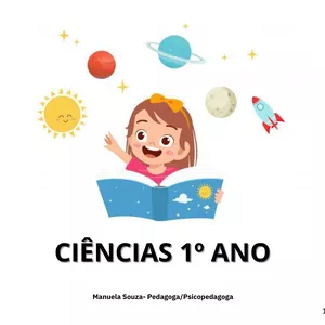 Imagem de capa para o Ebook Livro de CIÊNCIAS - Nível 1º ANO (Ensino Fundamental)