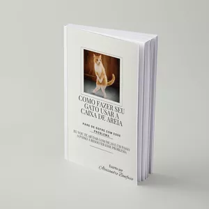 Imagem de capa para o Ebook Como Fazer Seu Gato Usar a Caixa de Areia