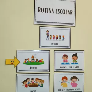 Imagem de capa para o Ebook ROTINA ESCOLAR