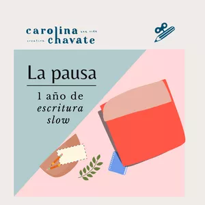 Imagem principal do produto La pausa - 1 año de escritura slow