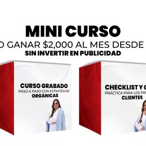 Imagen de portada para Curso online MINI CURSO COMO GANAR $2,000 AL MES DESDE CASA