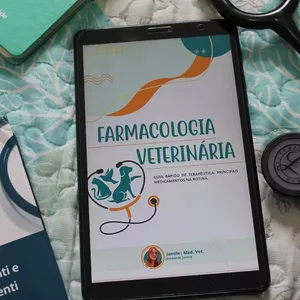 Imagem de capa para o Ebook Guia Rápido de Terapêutica Veterinária: Principais Medicamentos Usados na Rotina.