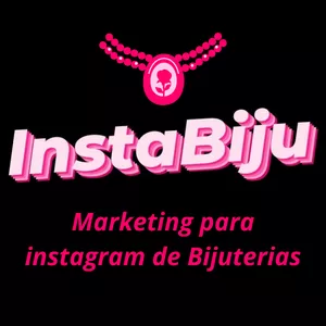 Imagem de capa para o Curso online InstaBiju - Marketing para instagram de Bijuterias