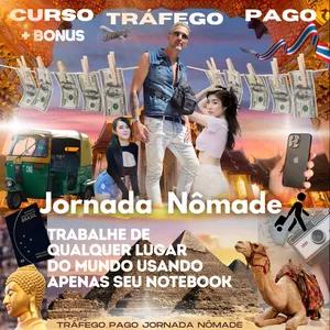 Imagem do curso Curso de Tráfego Pago - JORNADA NÔMADE - Viaje o Mundo Trabalhando Online