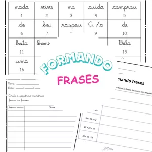 Imagem de capa para o Ebook TABELA PARA FORMAÇÃO DE FRASES