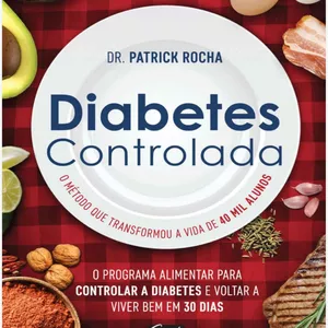 Imagem de capa para o Ebook "Diabetes Controlada"