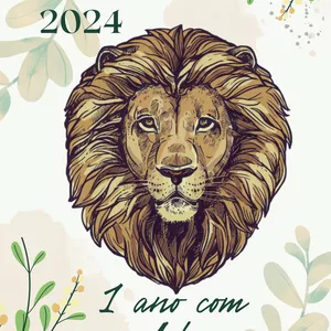 Imagem de capa para o Ebook Planner 2024 - 1 Ano com Aslam