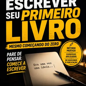 Imagem do curso Como Escrever Seu Primeiro Livro – Método Prático do Zero à Publicação