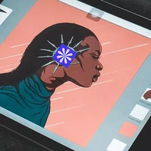 Cover image for Online course Ebook Develop a collection of high-quality digital artworks