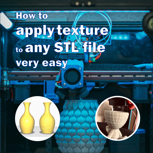 How to Apply Texture to Any STL File Very Easy