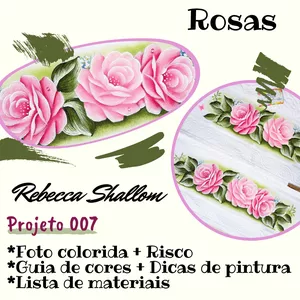 Imagem de capa para o Ebook Projeto 007 - Rosas
