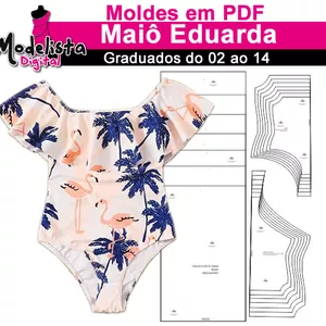 Imagem de capa para o Curso online Molde em PDF Maiô Eduarda