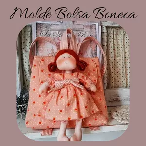 Imagem de capa para o Ebook Molde Bolsa Boneca