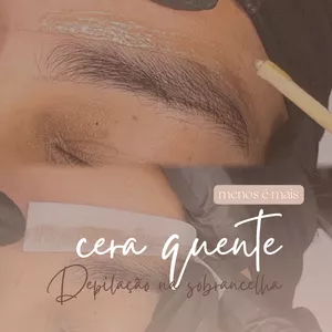 Imagem de capa para o Curso online Depilação da sobrancelha com cera (menos é mais)