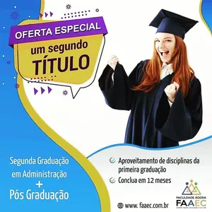 Imagem do curso Segunda Graduação em Administração