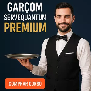 Imagem do curso Garçom ServeQuantum Premium 