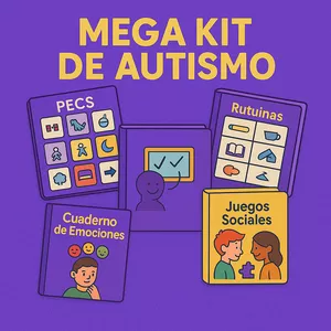 Imagen de portada para Curso online Mega Kit de Autismo